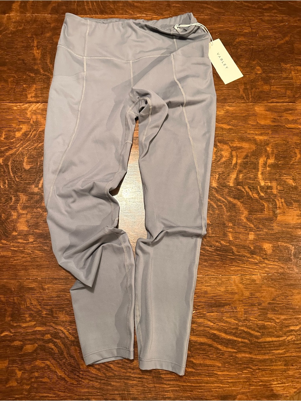 NWT Varley Gray Mid-Rise Leggings Size M